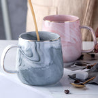 Ceramic Breakfast Mug - Cereal & Coffee Bowl Cup