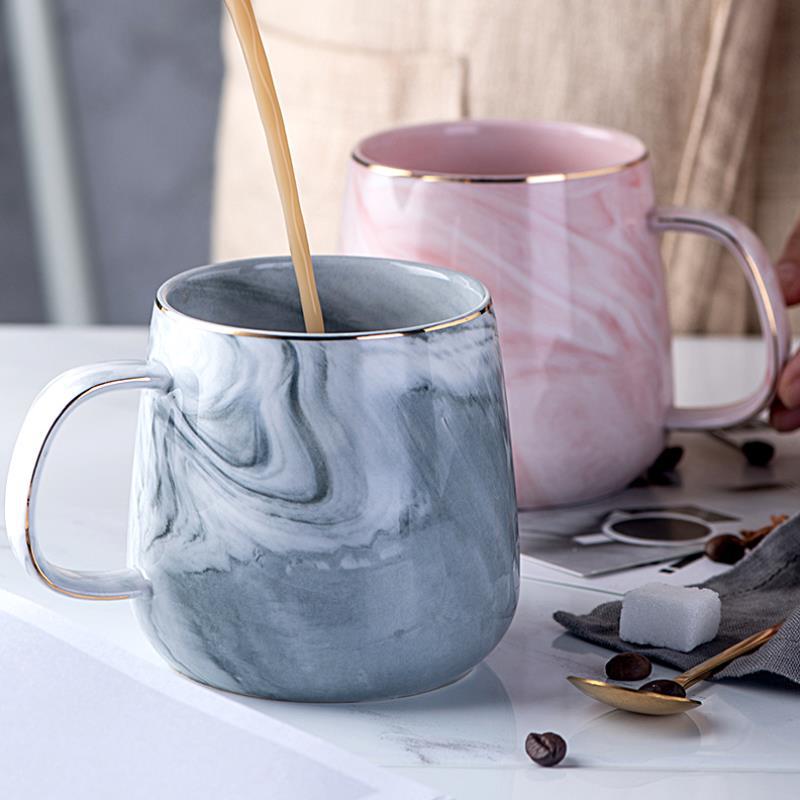 Ceramic Breakfast Mug - Cereal & Coffee Bowl Cup