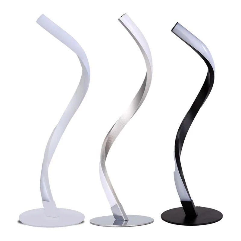 Snake Spiral Table Lamp - Bedroom Bedside Night Light