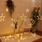 Star Light Curtain - Colorful Starry Hanging Lights