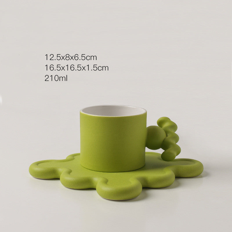 Coffee Cup Couple Mug Frosted Ceramic Mug Gift Box Set