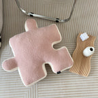 Puzzle-Shaped Pillow