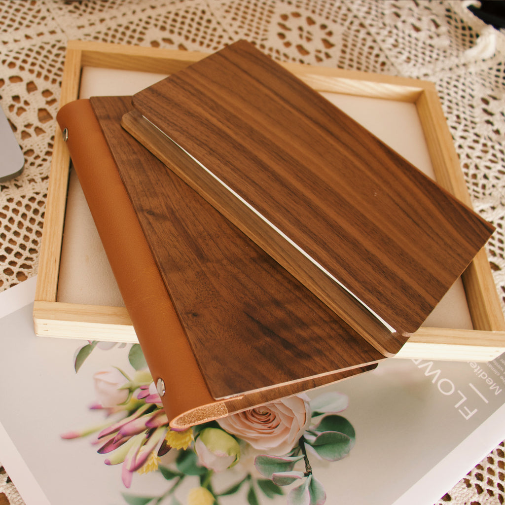 Walnut Loose-leaf Journal