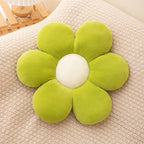 Flower-Shaped Throw Pillow