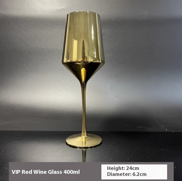 Golden Wine Glasses