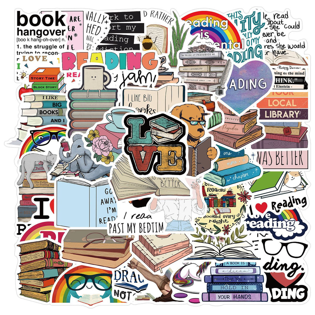 Reading Waterproof Stickers