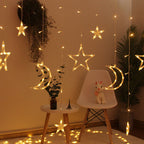 Star Light Curtain - Colorful Starry Hanging Lights