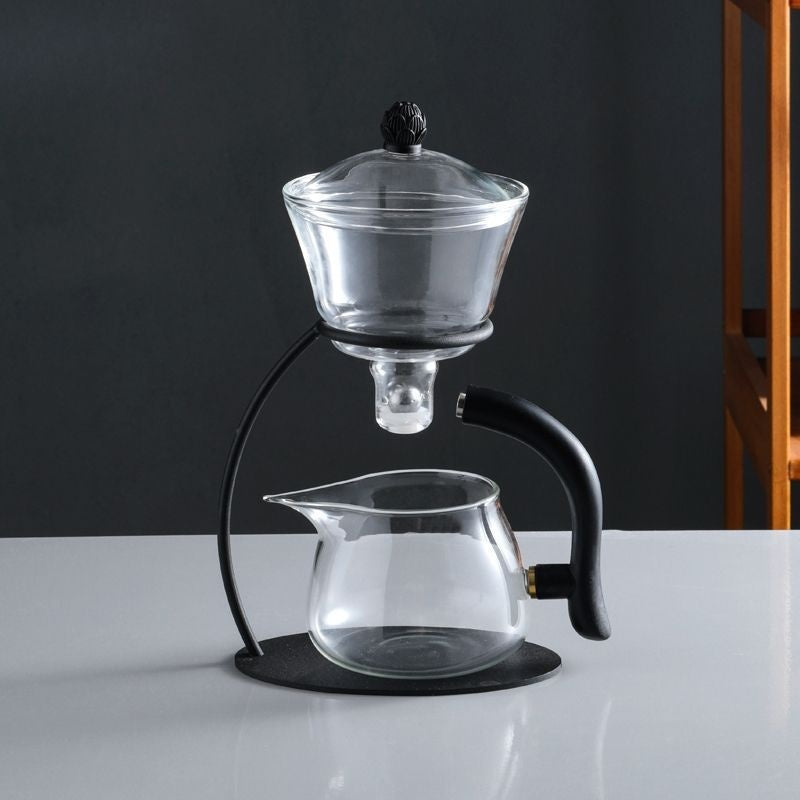 Automatic Glass Tea Set - Magnetic Anti-Scald Teapot