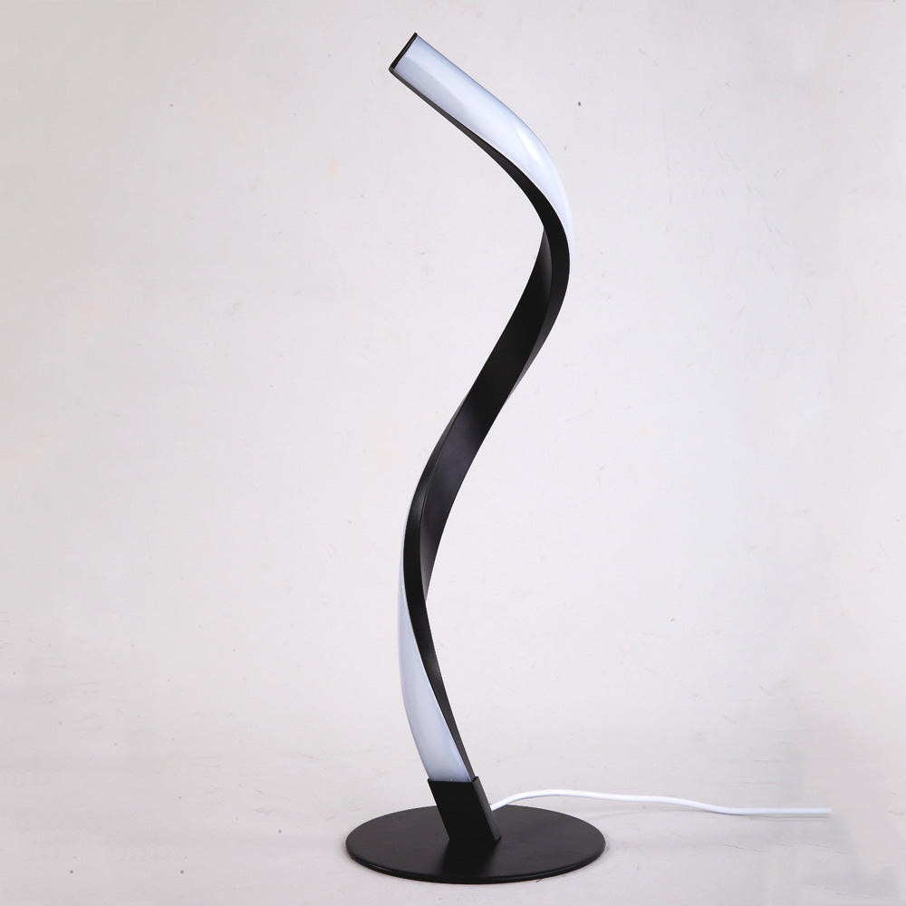 Snake Spiral Table Lamp - Bedroom Bedside Night Light