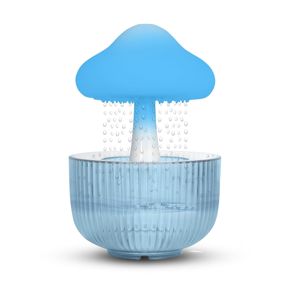Raindrop Humidifier Seven-color Ambience Light Cloud