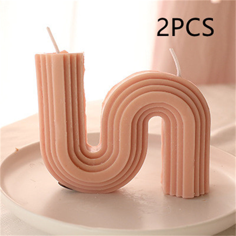 Geometric Artisan Soy Wax Aromatherapy Candles