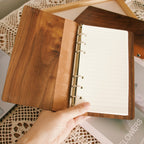 Walnut Loose-leaf Journal