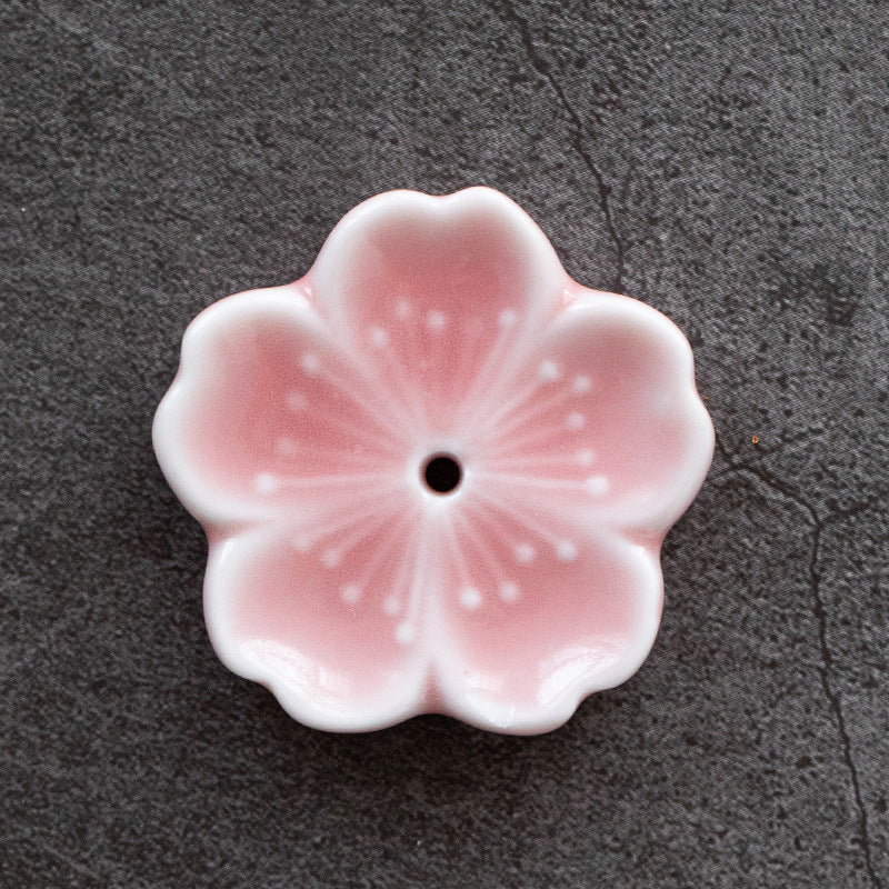 Cherry Blossom Incense Holder - Japanese Zen Decor