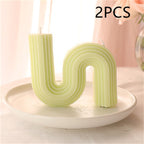 Geometric Artisan Soy Wax Aromatherapy Candles