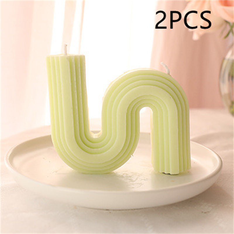 Geometric Artisan Soy Wax Aromatherapy Candles