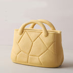Nordic Morandi Handbag Ceramic Vase - Creative Design