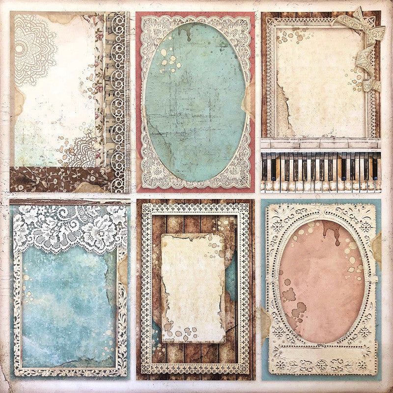 Vintage Journal Ballet Themed Stickers