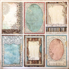 Vintage Journal Ballet Themed Stickers