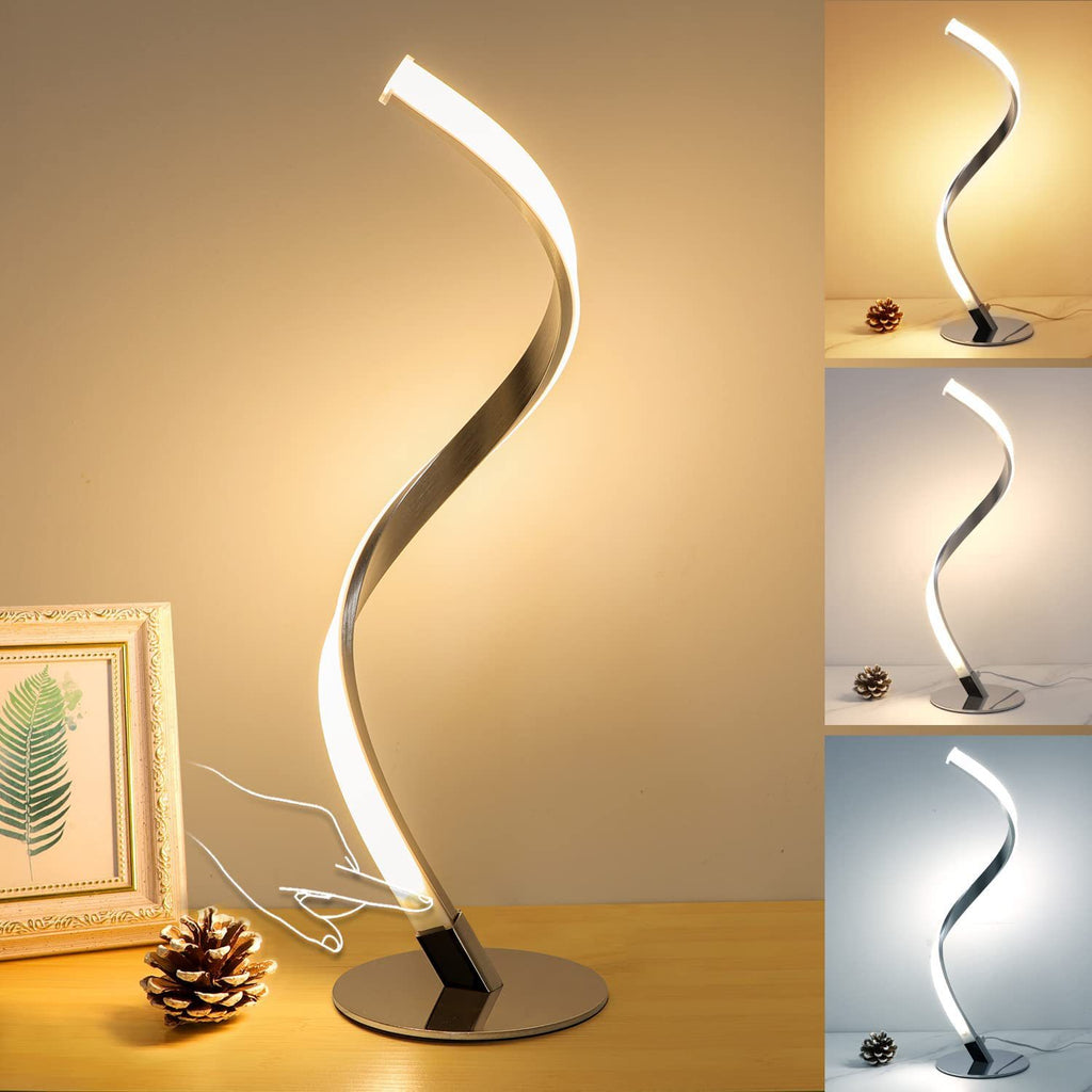 Snake Spiral Table Lamp - Bedroom Bedside Night Light