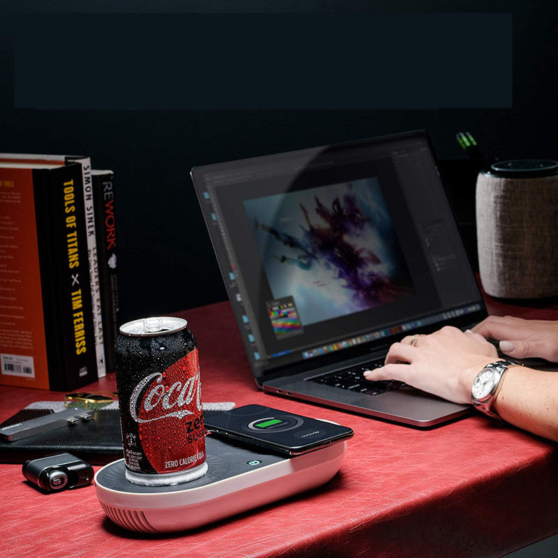 Electric Mug Coaster - Cooling & Heating Wireless Charging
