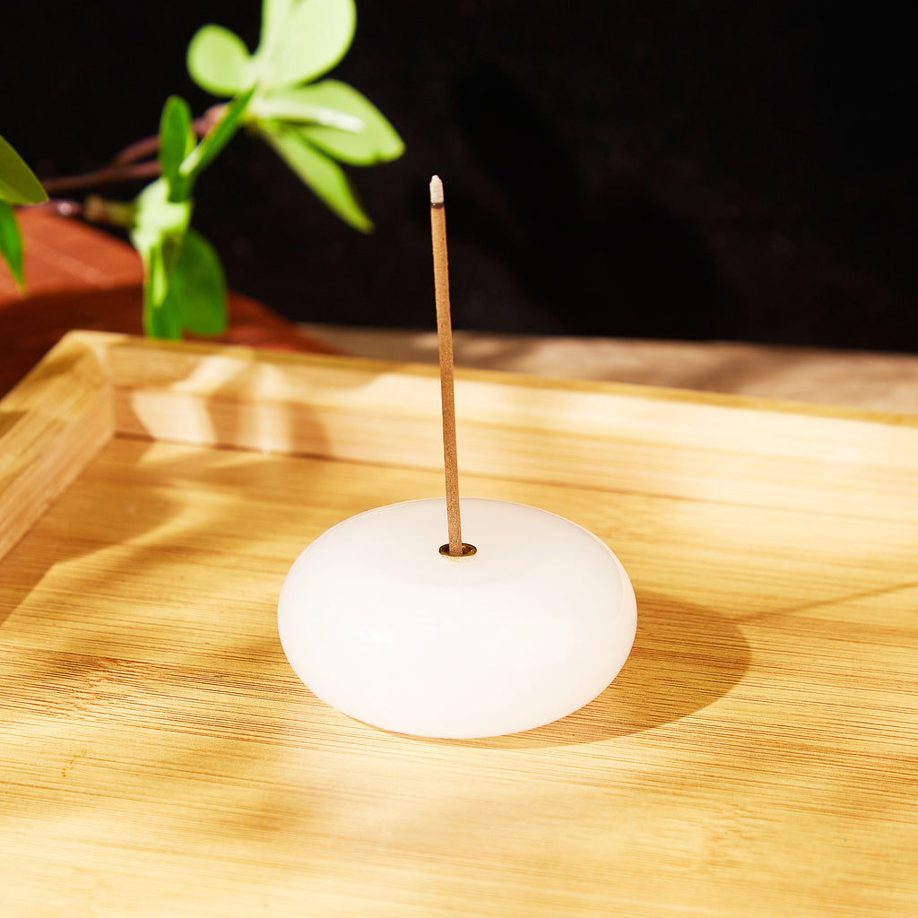 Jade-Style Incense Holder - Creative Zen Decor