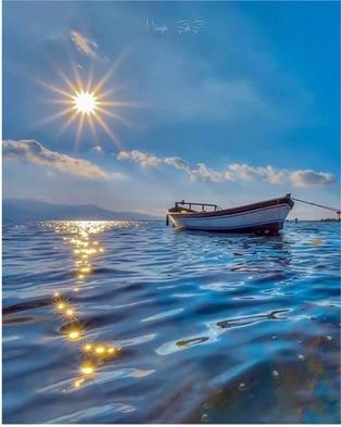 Water Boat Paint by Number