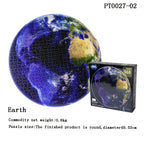 Earth Moon Luminous Puzzle