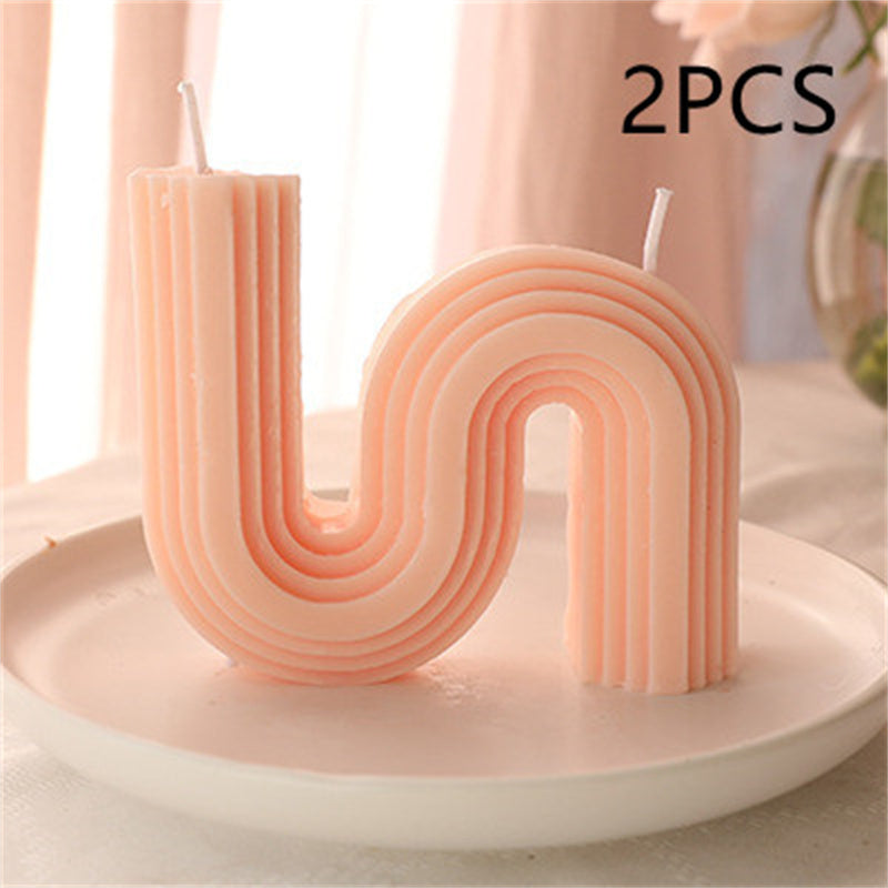 Geometric Artisan Soy Wax Aromatherapy Candles