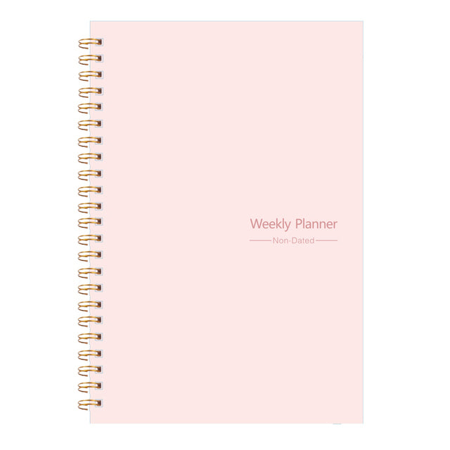 Non-Dated Weekly Planner