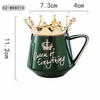 New Fashion Crown Ceramic Mug