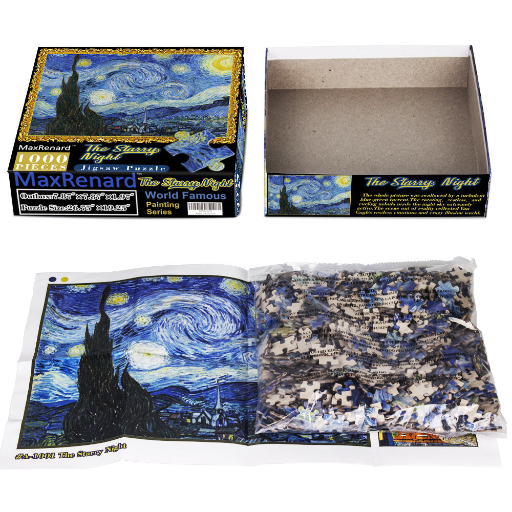 Van Gogh Starry Night Puzzle