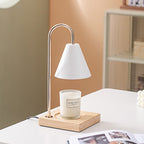 Wooden Wax Melting Lamp - Atmosphere Night Light