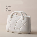 Nordic Morandi Handbag Ceramic Vase - Creative Design