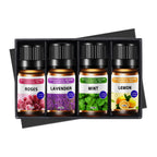 Essential Oil Kit 10ml - Lavender Rose Plant Massage
