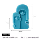 Abstract Face Aromatherapy Candle - Artistic Decor
