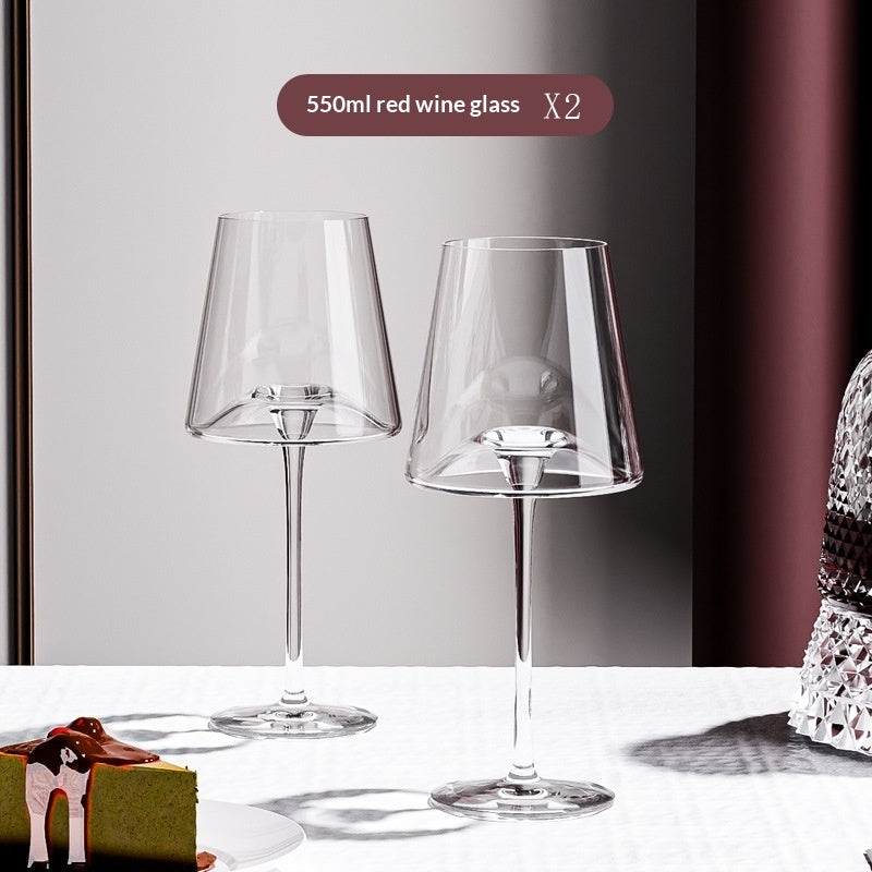 Premium Crystal Glass Red Wine Glass And Decanter Set