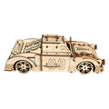 Handmade DIY Wooden Sports Car Model 3D Puzzle Puzzle