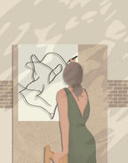 Painting By Numbers Abstract Picture