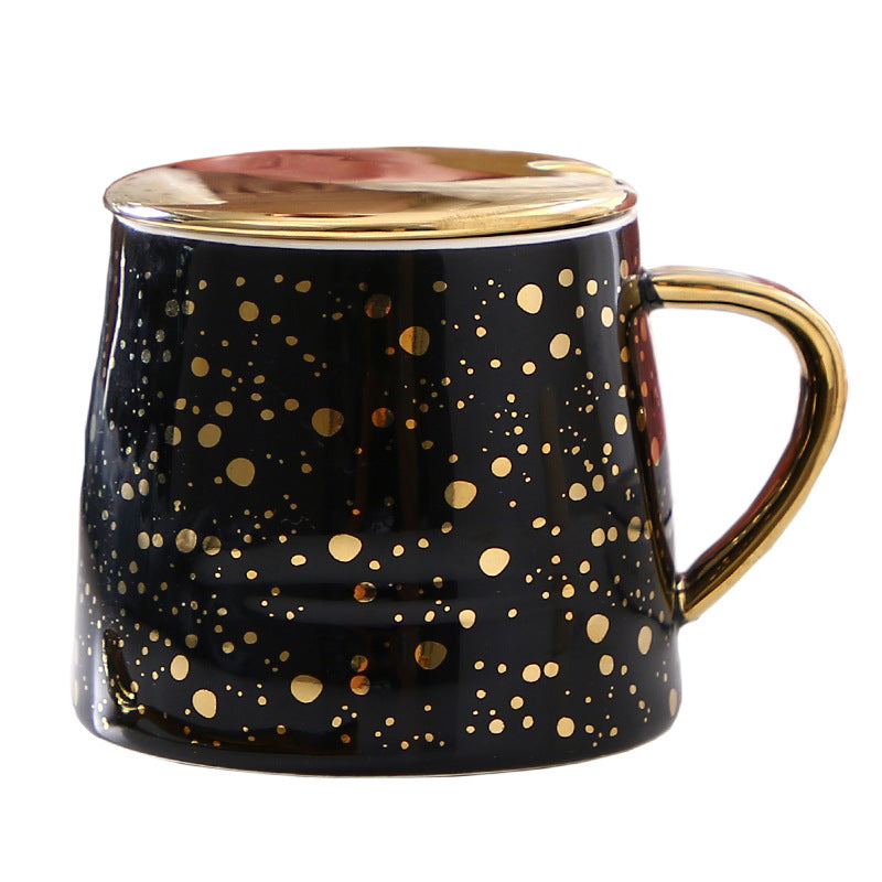 Starry sky ceramic mug