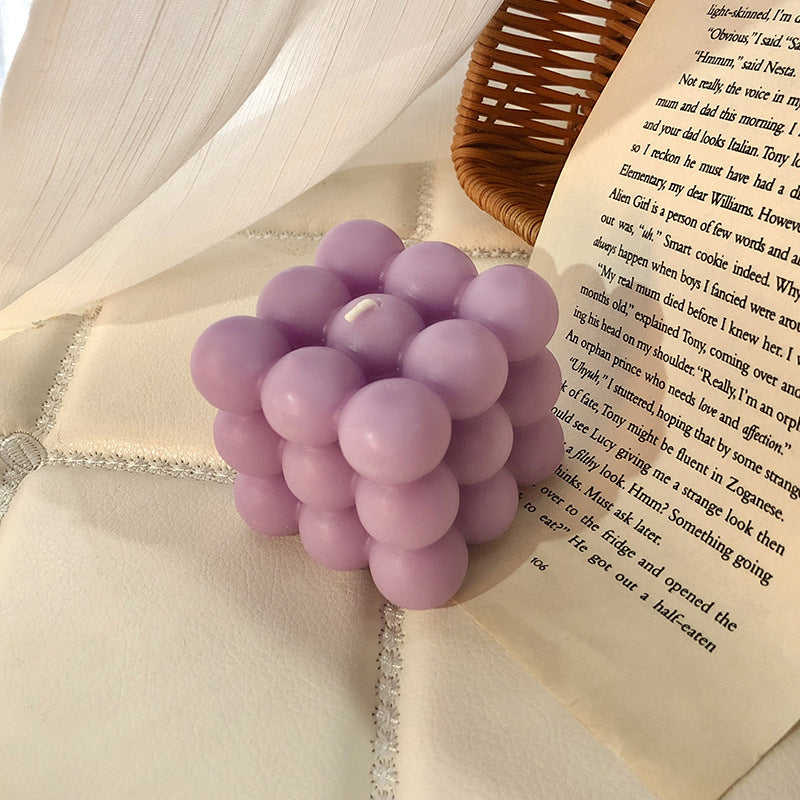 Rubik's Cube Aromatherapy Candle - Modern Decor