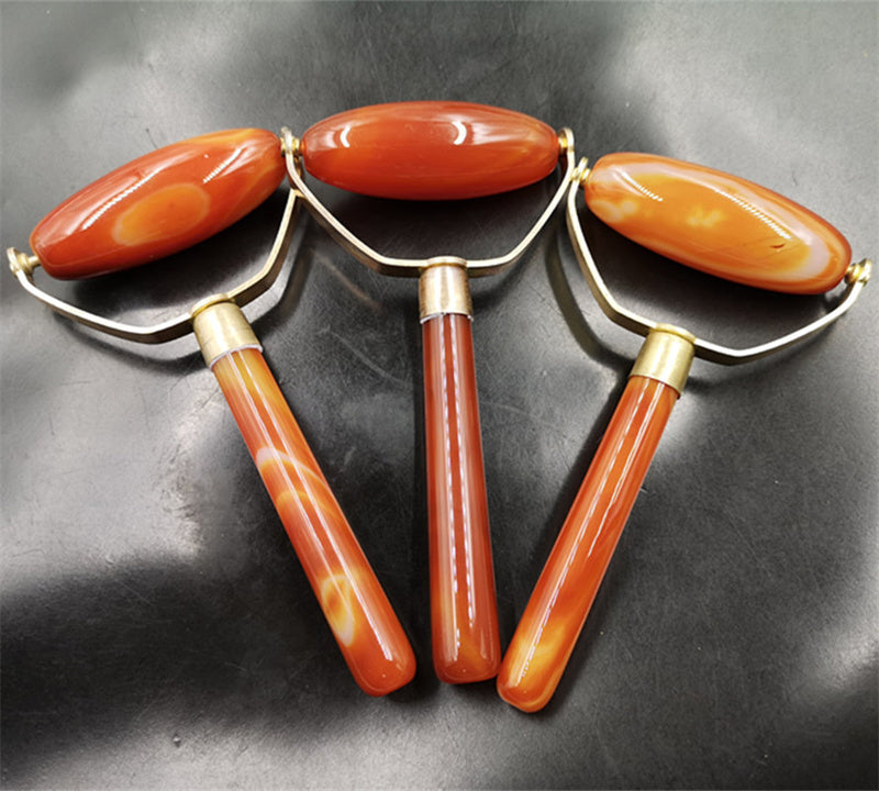 Red Agate Face-Lifting Massager