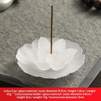 Chinese-Style Lusterware Incense Holder - Sandalwood Decor
