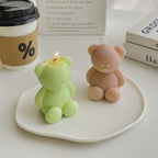 Adorable Bear Candle - Cute Paraffin Decor