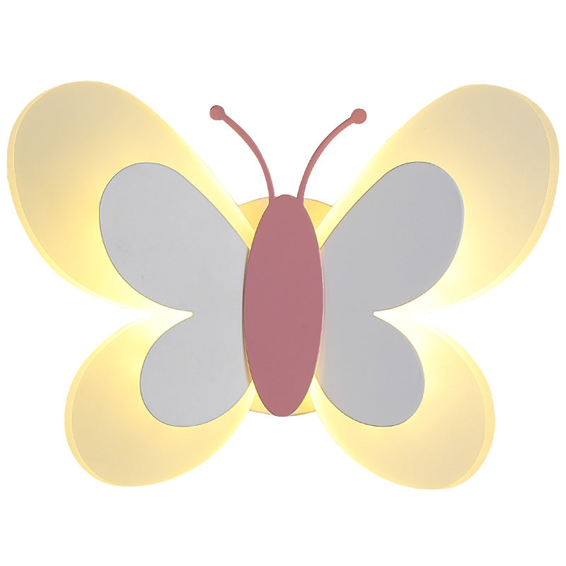 Creative Butterfly Wall Lamp - Boy & Girl Room Light