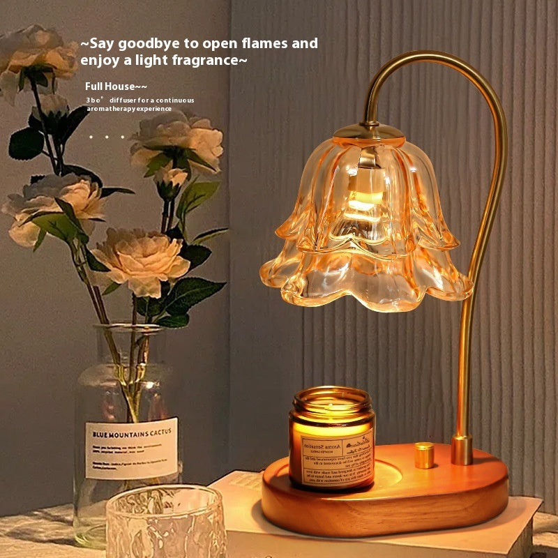 Dimming Wax Melting Night Lamp - Compact Warmer