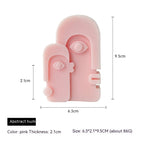 Abstract Face Aromatherapy Candle - Artistic Decor