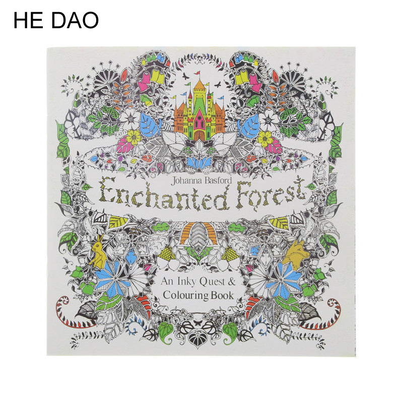 Magic Forest  Coloring Book