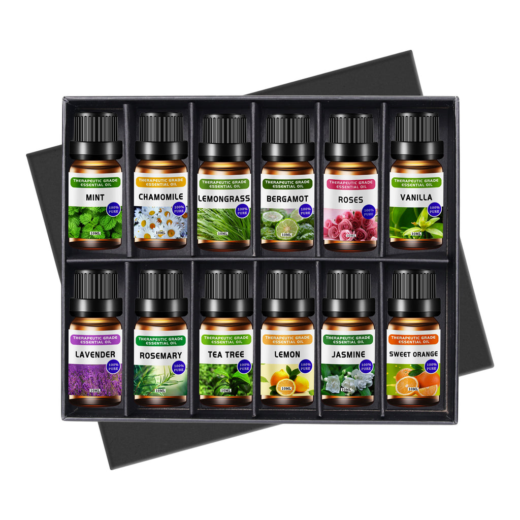 Essential Oil Kit 10ml - Lavender Rose Plant Massage