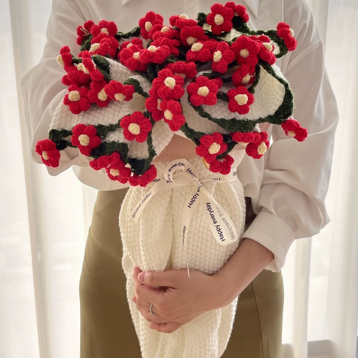 Rose Bouquet Nap Blanket