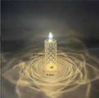 Rose Pattern LED Candle Light - Refraction Electronic